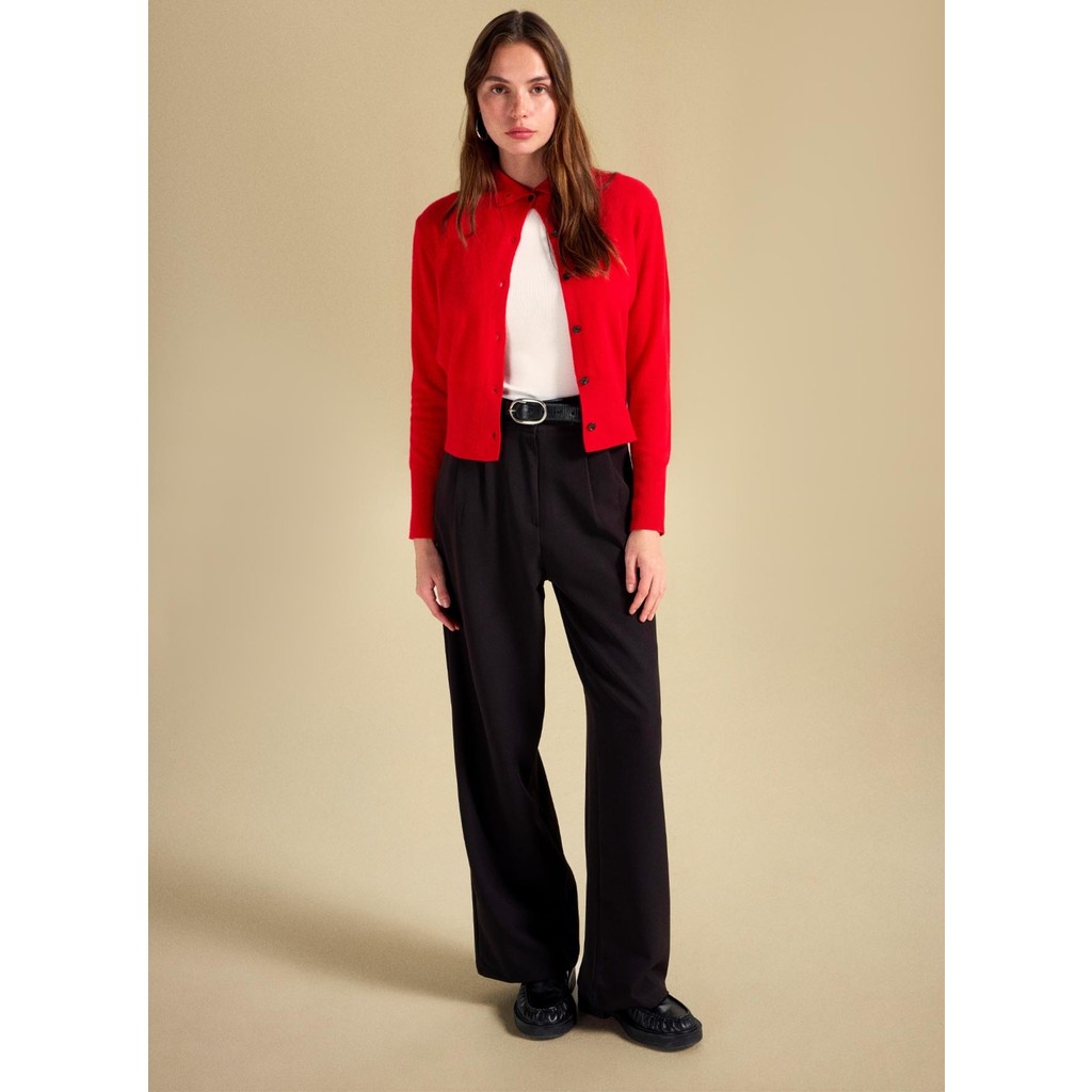 People By Fabrika Standart Bel Relaxed Siyah Kadın Pantolon PBF5WL-PNT9524 Giyim & İç Giyim Fiyatı
