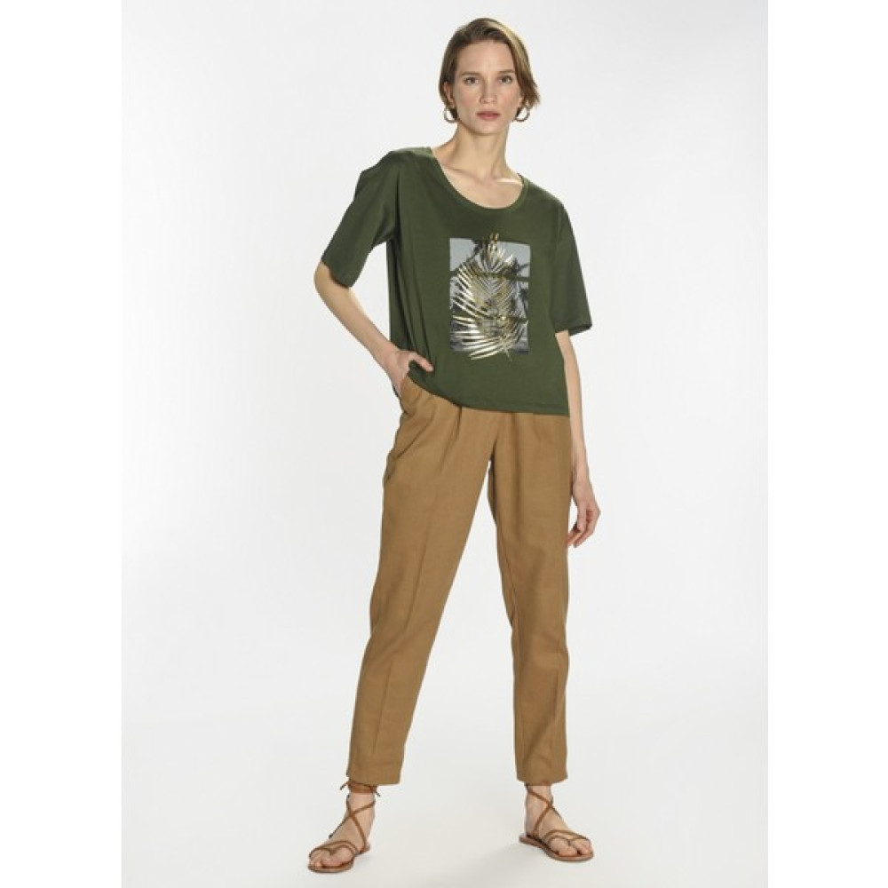 People By Fabrika T-Shirt, L, Haki Bayan T-shirt Fiyatı