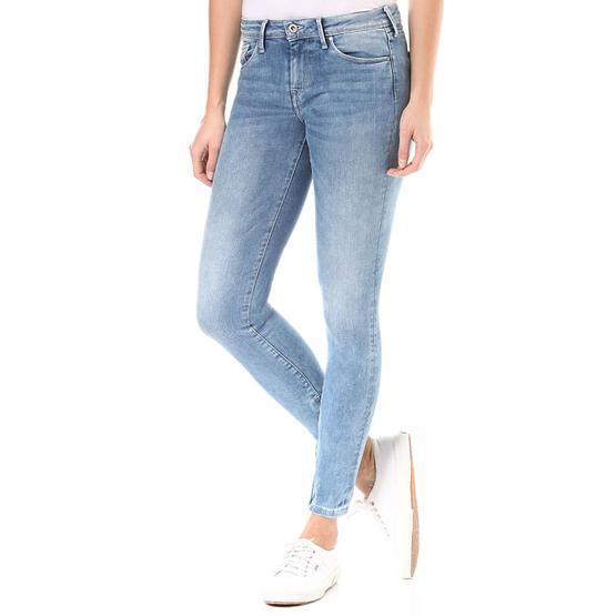 Pepe Jeans Cher kadın kot pantolon Denim (Light Powerflex) 24W / 28L Bayan Jeans / Kot Pantolon Fiyatı