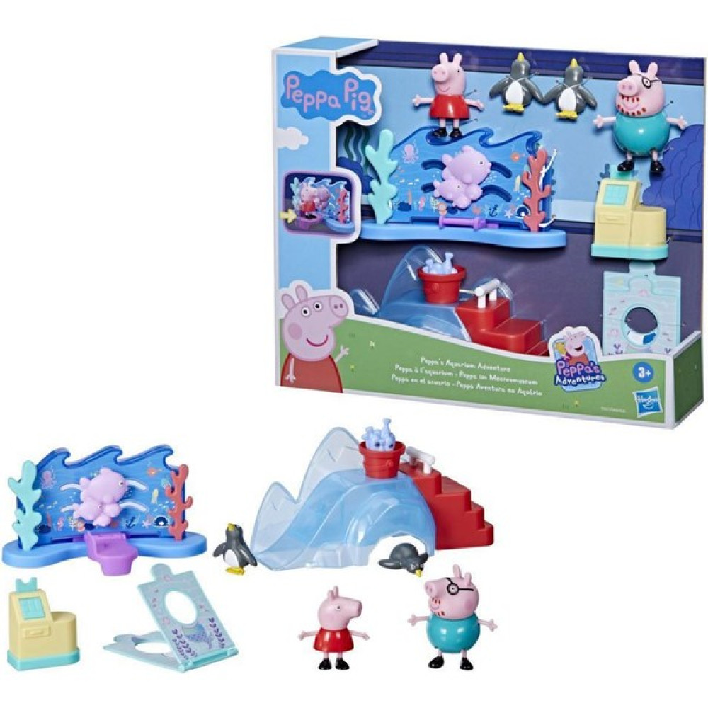Peppa Pig Günlük Maceralar Oyun Seti Aquarium Adventure F3634 - 9 Oyun Seti Fiyatı