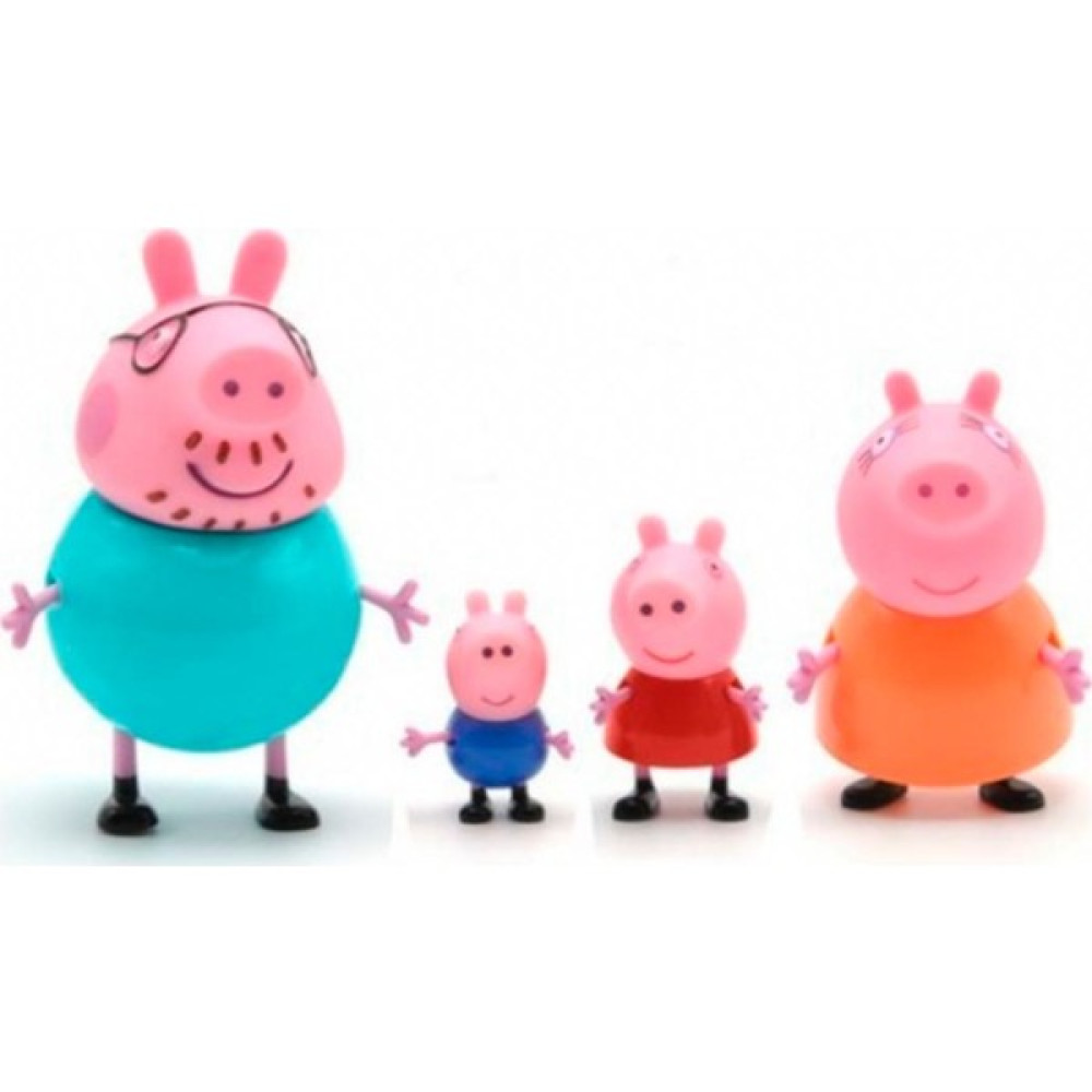 Peppa Pig Oyuncak Figür 4'lü Anne Baba George Peppa Oyuncak Fiyatı
