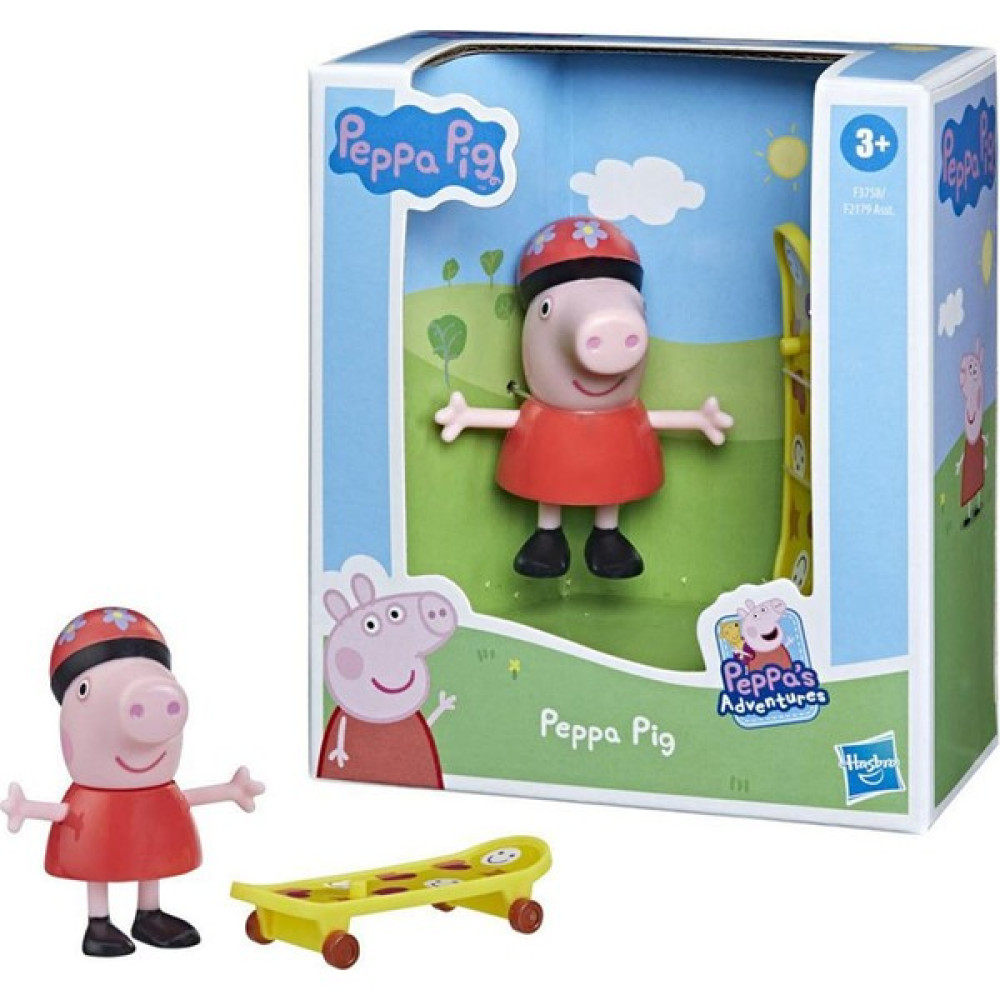 Peppa Pig ve Arkadaşları Tekli Figür Kaykaycı Peppa And Skateboard F2179 Oyun Seti Fiyatı