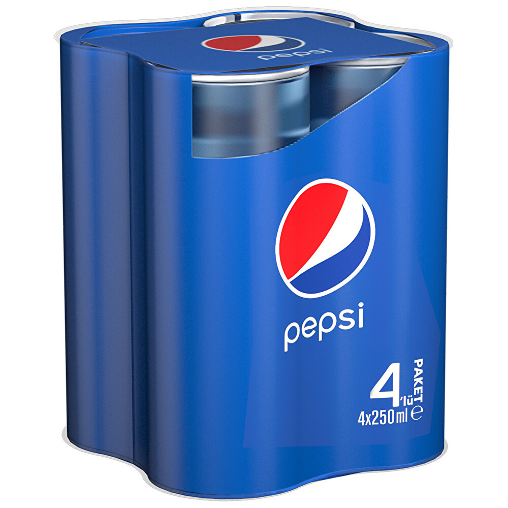 Pepsi Cola 4x250 ml Gazlı İçecek Fiyatı