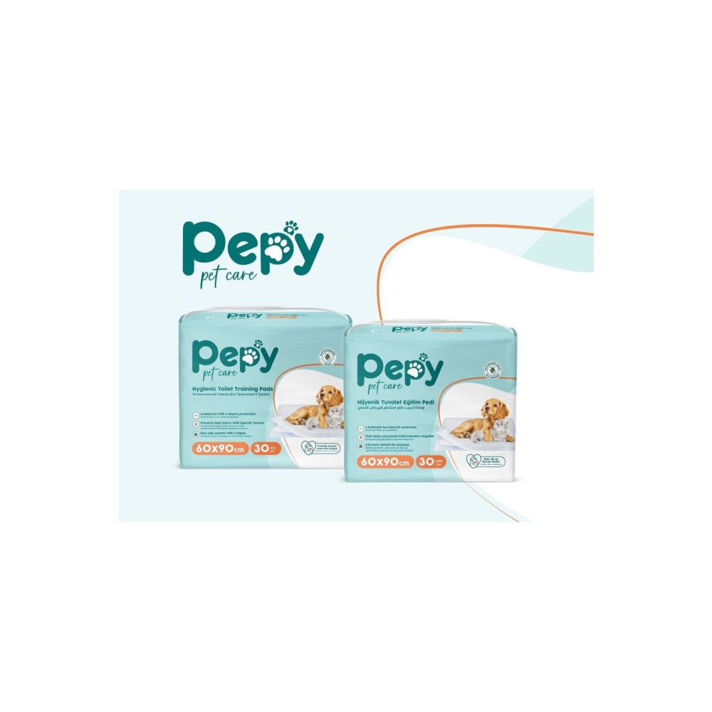 PEPY Hijyenik Yapışkanlı Tuvalet Eğitim Pedi Köpek / Kedi Çiş Pedi Evcil Hayvan Ürünleri Fiyatı