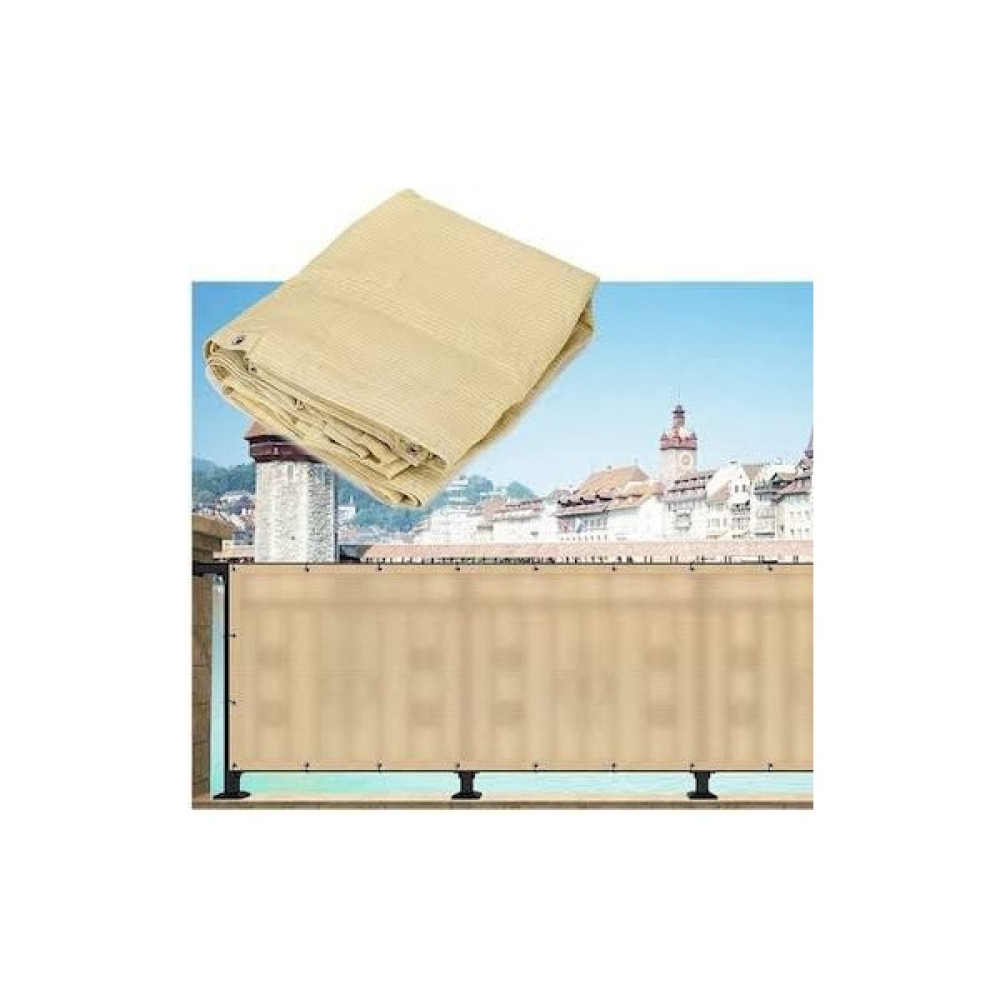 Per Branda Kuş Gözlü %95 Krem Gölgelik File Balkon Demir Korkuluk Çit Filesi Uv Katkılı - 1,5 x 5 m Bahçe Dekorasyon & Düzenleme Fiyatı