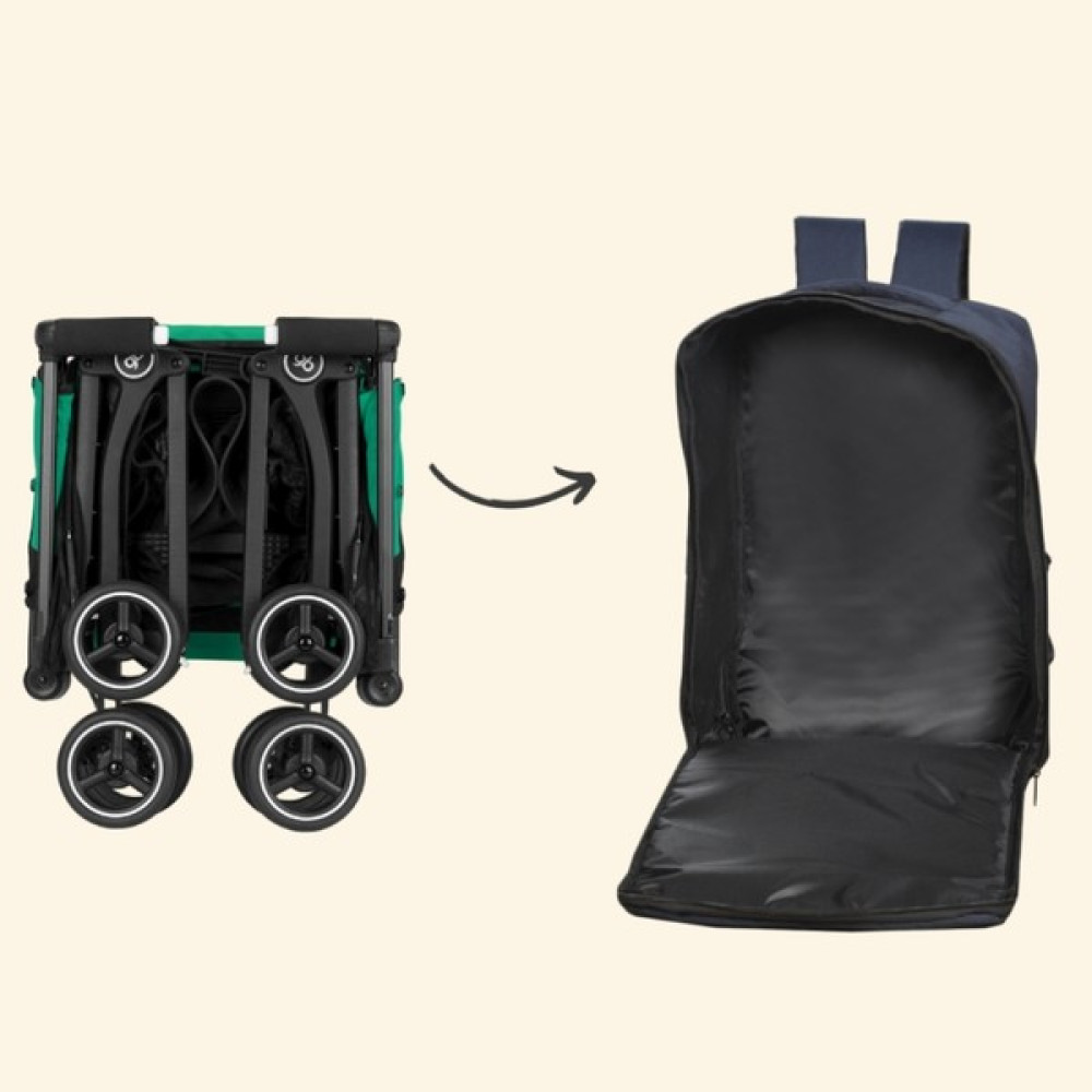 Pera Baby Cybex GB Pockit Plus Puset Taşıma Çantası, Kabin Boy Bebek Arabası Taşıma Çantası (Blue Plus Fabric) - Lacivert Bebek Arabası ve Pusetler Fiyatı