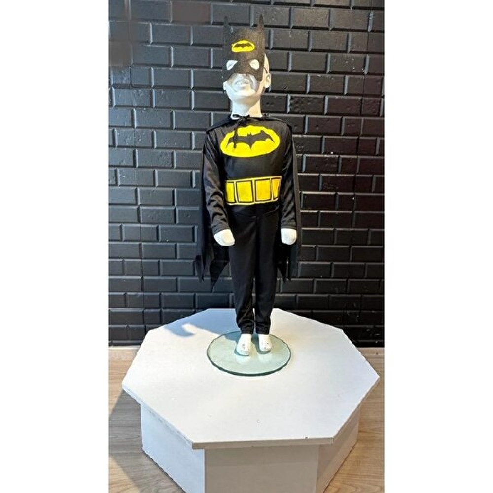 Pera Kozmetik Kostüm Batman Kostümü - 3 - 4 Yaş - Siyah Oyuncak Fiyatı