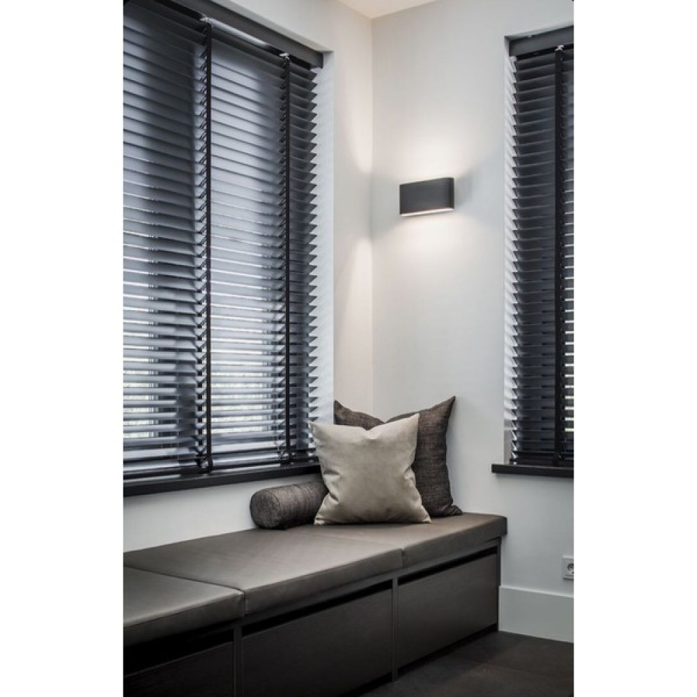 Pera Store Ahşap Jaluzi 50 Mm - Siyah - 100 x 200 cm Jaluzi Perde Fiyatı
