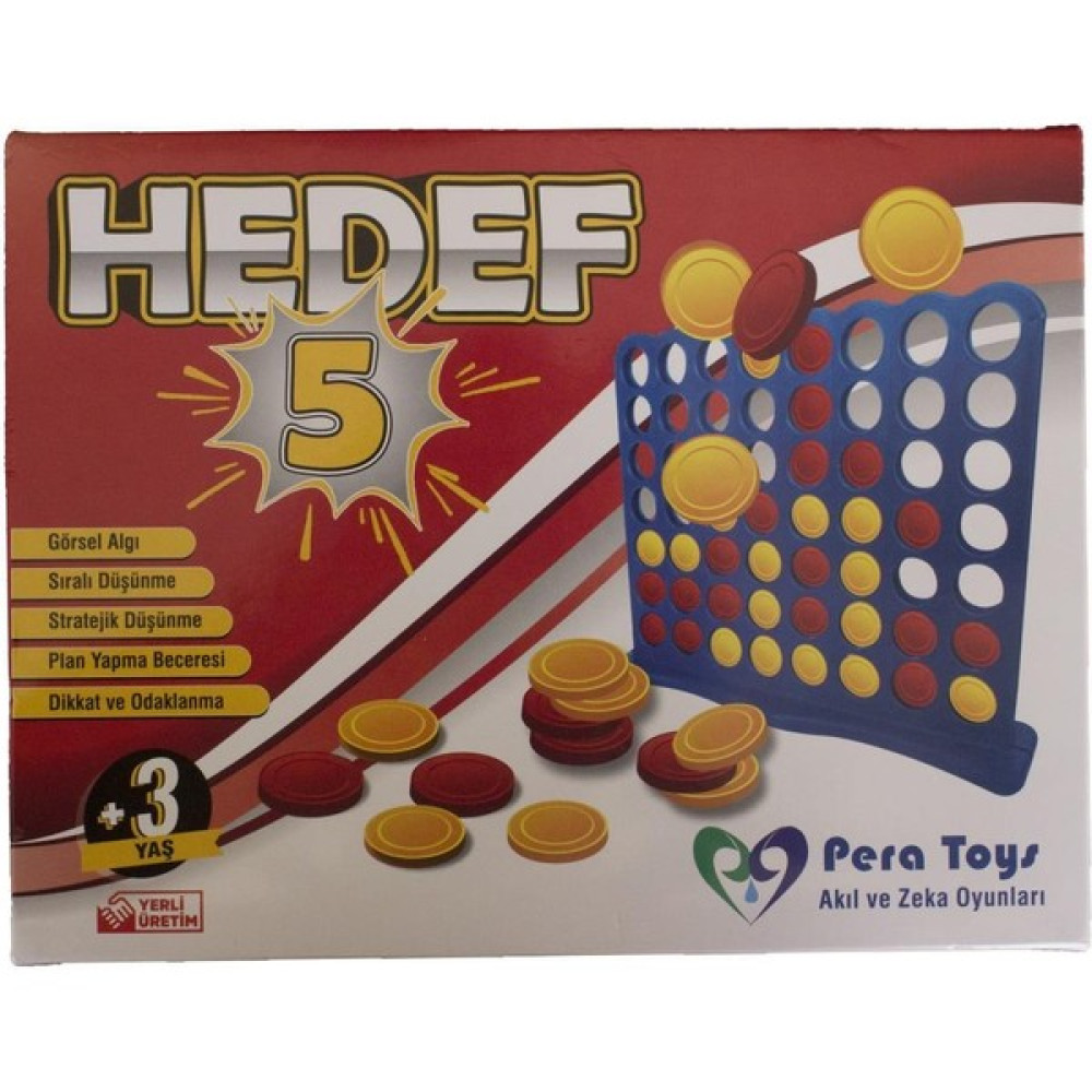 Pera Toys 40008 Hedef 5 Zeka Oyunu Mantık Oyun Setleri Kutu Çocuk Oyuncakları Oyun & Hobi Fiyatı