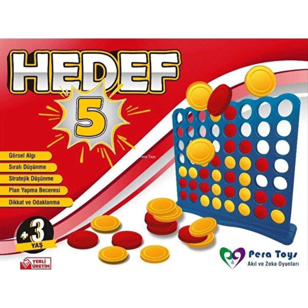 Pera Toys Hedef 5 Strateji ve Zeka Oyunu Oyun & Hobi Fiyatı