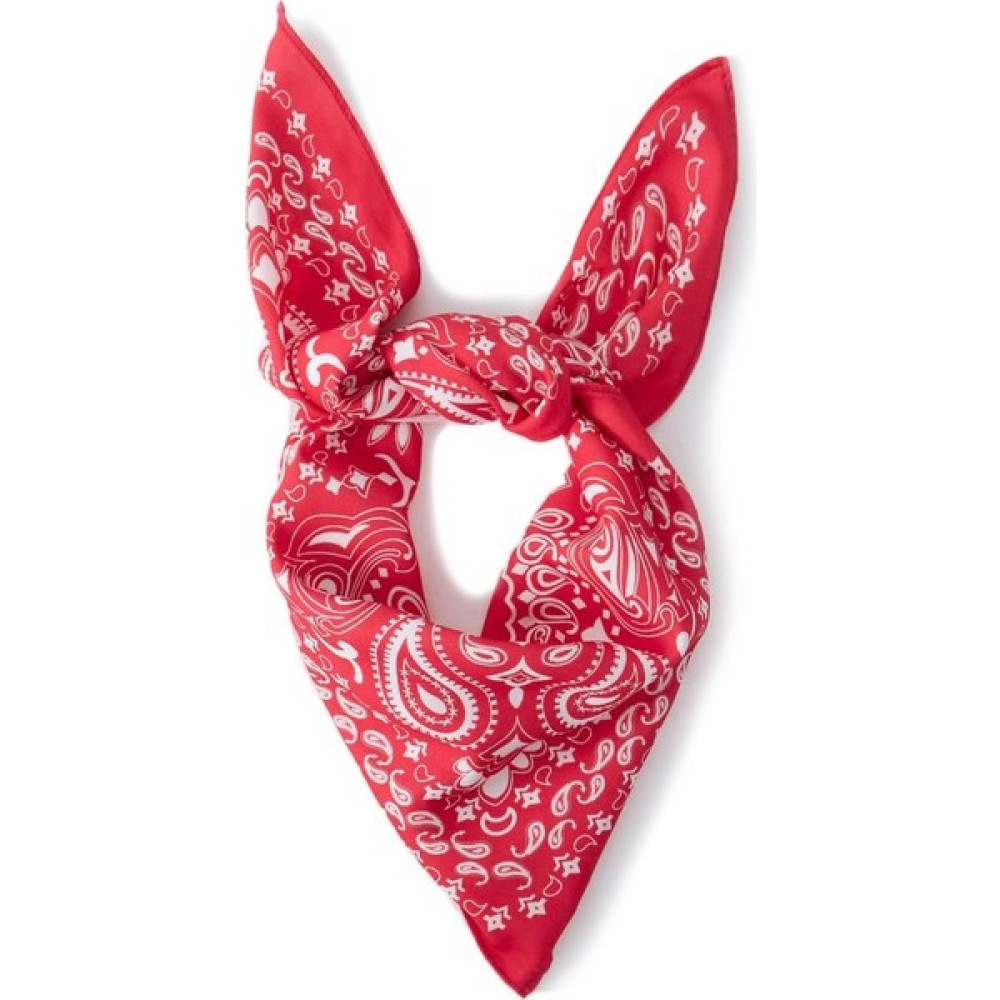 Peraluna DAISY BANDANA Şal Desen Kadın Bandana - Nar Çiçeği/Beyaz - Standart - Nar Çiçeği Oto Boyaları Fiyatı