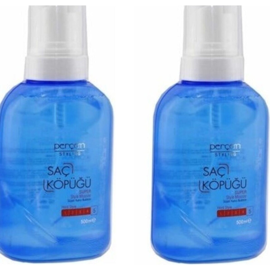 Perçem Sıvı Saç Köpüğü Süper Kalıcı Bukle 500 Ml 2 Adet - 1 Saç Şekillendirici Köpük Fiyatı