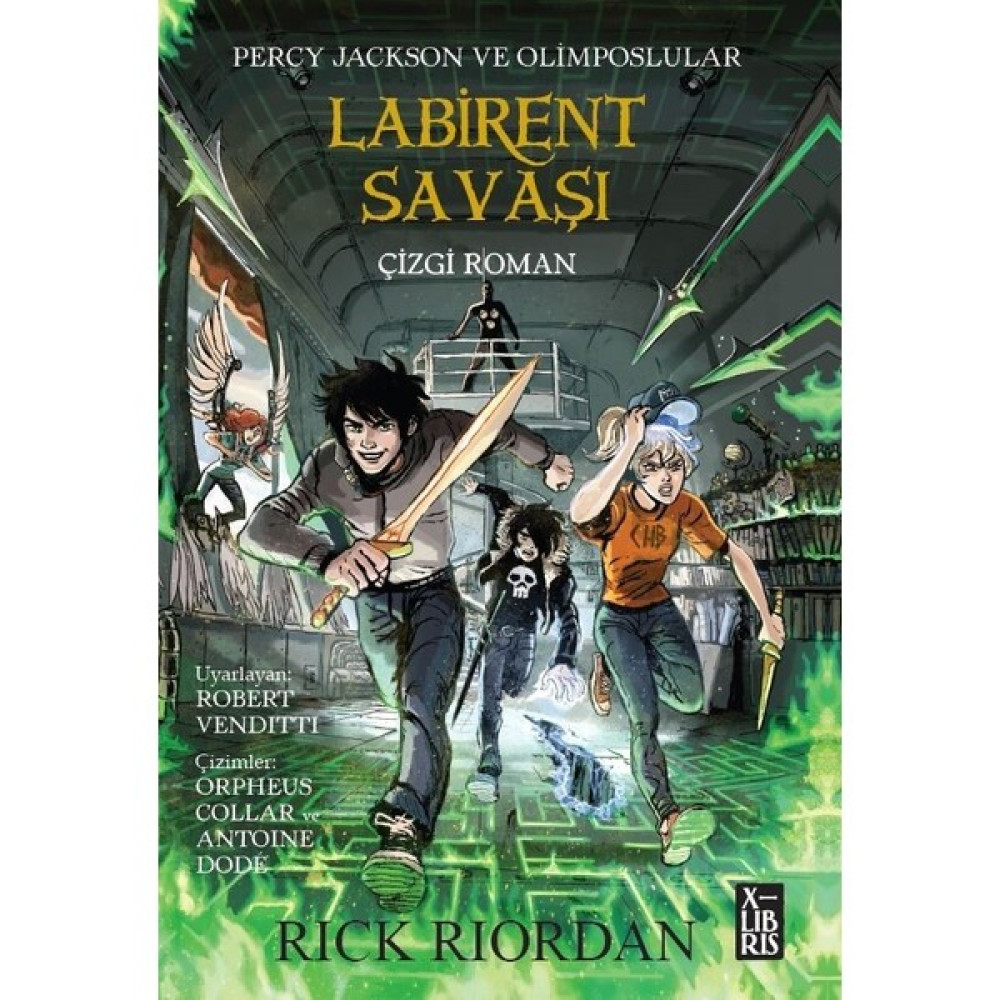 Percy Jackson ve Olimposlular Labirent Savaşı-Çizgi Roman - Rick Riordan Çizgi Roman Fiyatı