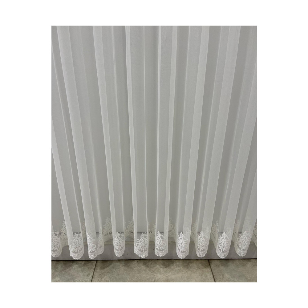 perde mağazam Grek Etek Sık Pile Dikim 1-3 280 x 260 Beden Tül Perde Fiyatı