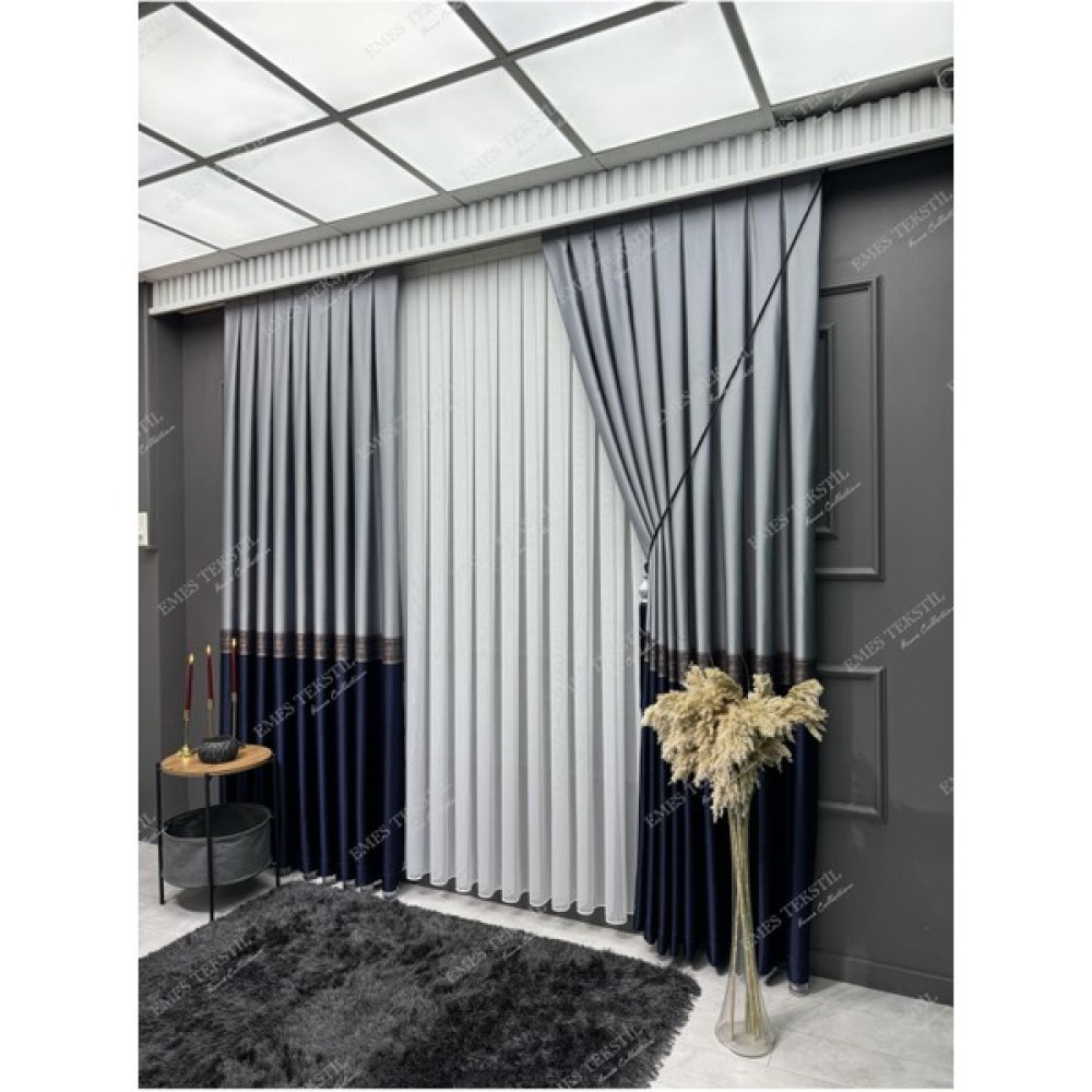 Perde Pendik Fon Perde,estetik Fon Perde,lüx,pano Fon,zarif,perde Sanatı,sık Kanun Pile,(Tek Kanat) - 90 x 270 cm - Yeşil Fon Perde Fiyatı