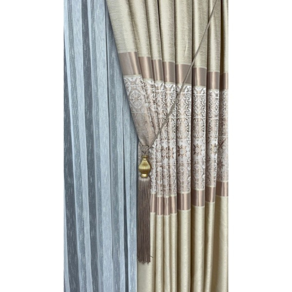 Perde Pendik Pano Fon Perde Kahve Bej Vizon (Tek Kanat),sık Pile,fon,rustik,blackout,keten,pileli,karartma - 100 x 250 cm Fon Perde Fiyatı