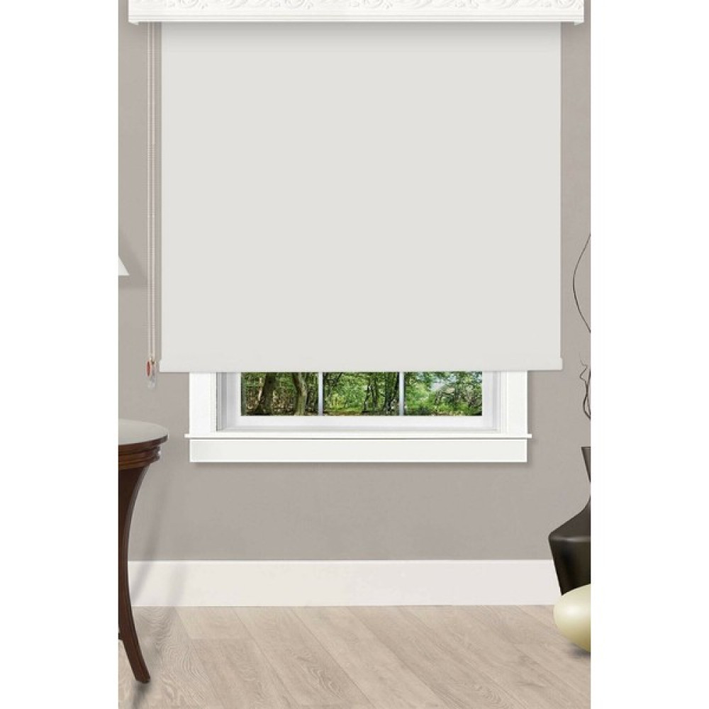 Perdestan Güneşlik Stor 160 x 260 Cm. Krem Oygusuz PRS0819 - 260 x 200 cm Stor Perde Fiyatı