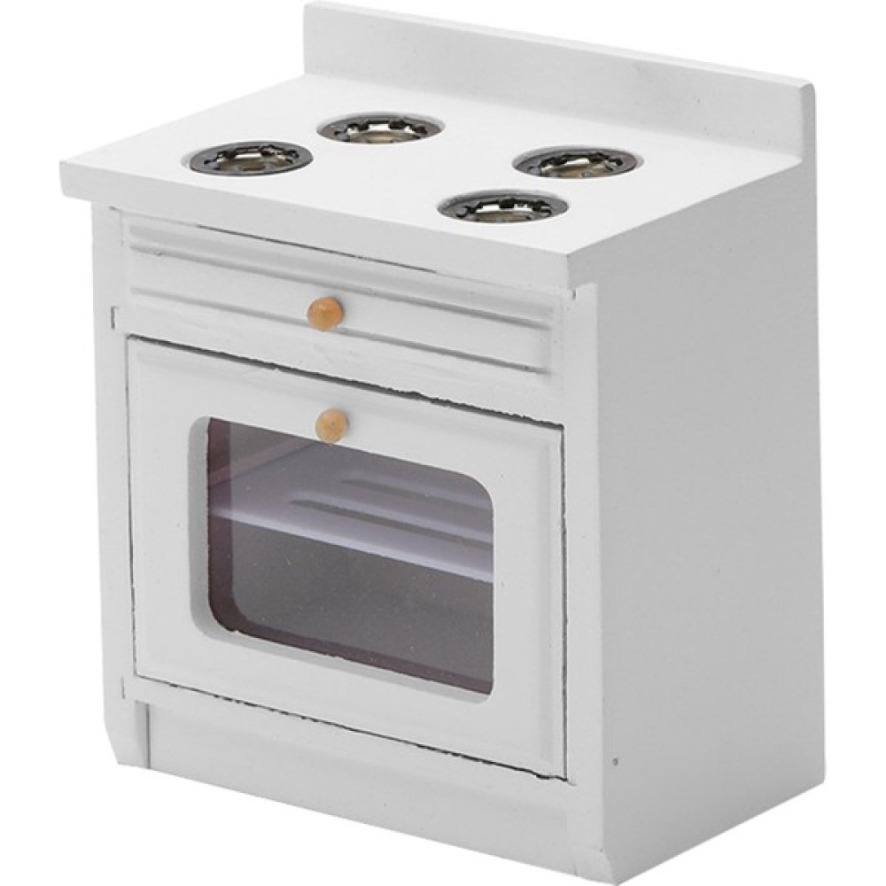 Perfeclan 1/12 Ölçekli Dollhouse Minyatürleri Mutfak Mobilyaları Ahşap Pişirme Dolabı Beyaz (Yurt Dışından) - Renkli Bebek Oyuncakları Fiyatı