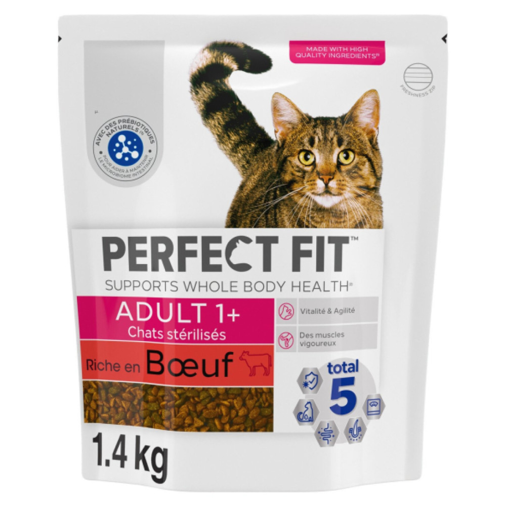 Perfect Fit Kisirlastirilmis Biftekli Kedi Mamasi 1.4 Kg (Orijinal İthal Dunyanin En Cok Satan Kedi Mamasi) Evcil Hayvan Ürünleri Fiyatı