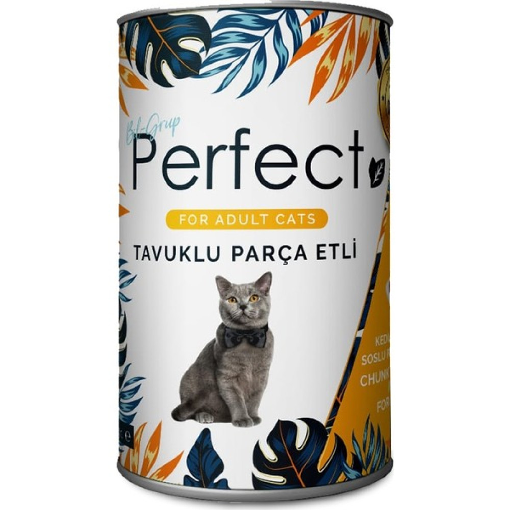 Perfect Yetişkin Kedi Parça Etli Soslu Tavuk Etli 400 gr Evcil Hayvan Ürünleri Fiyatı
