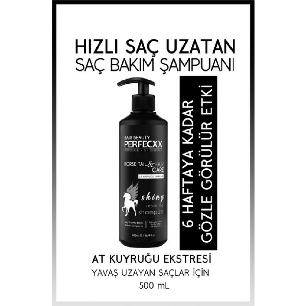 Perfecxx Horse Tail & Hair Care At Kuyruğu Saç Uzatma Etkili Şampuan 500 Ml Şampuan ve Saç Kremi Fiyatı