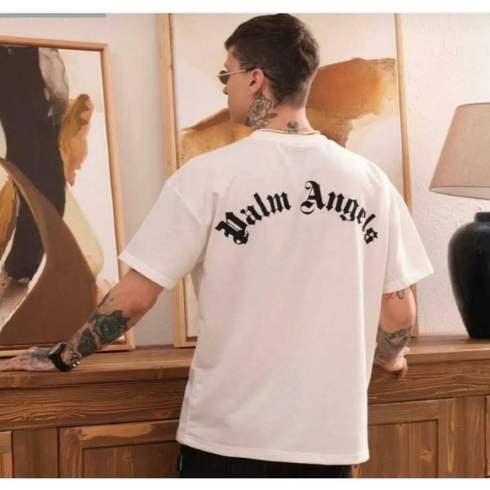 Perfekto Giyim Palm Angels Beyaz Tshirt Erkek T-shirt Fiyatı