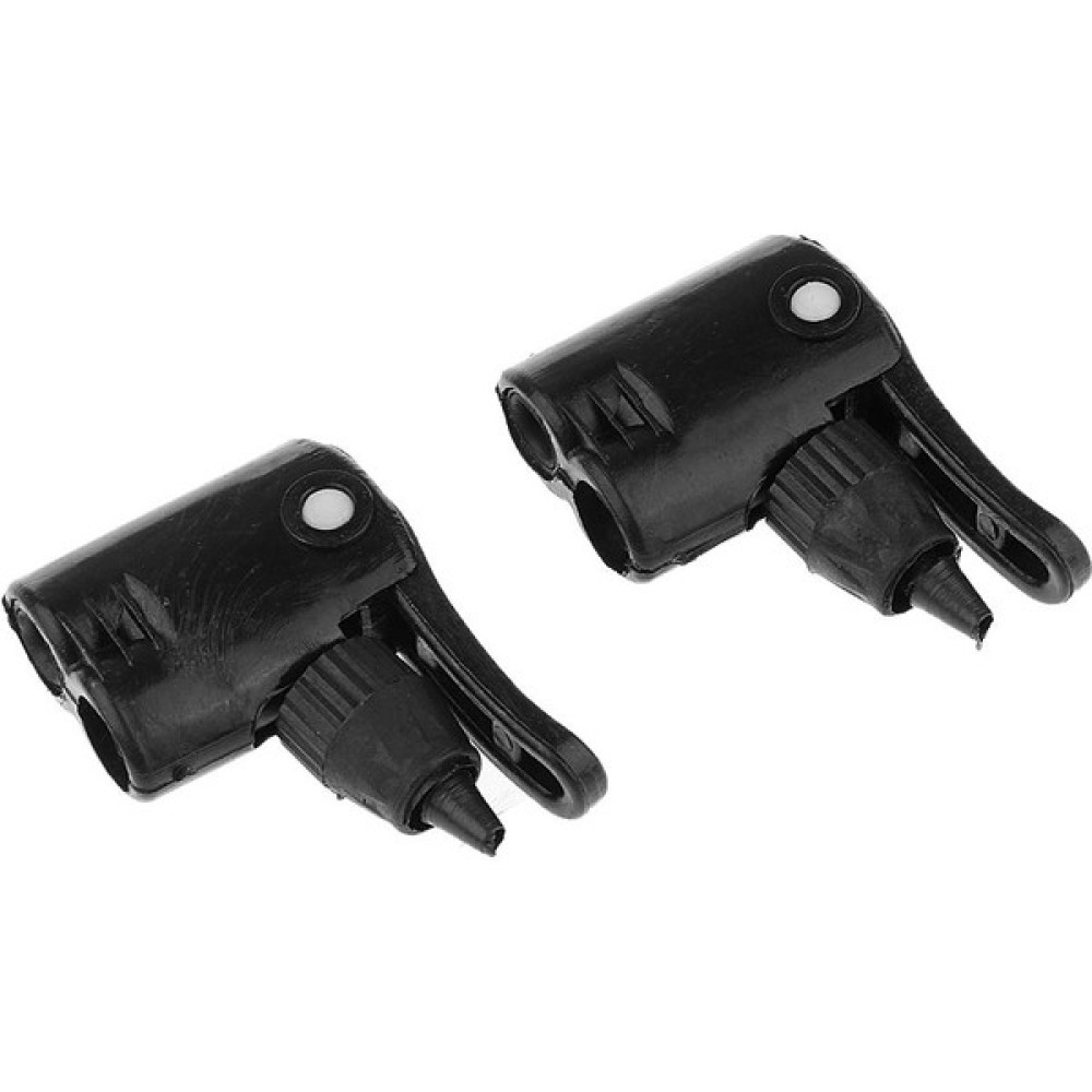 Perfk 2pc/presta Valf Lastik Lastik Hava Pompası Şişirme Konnektörü Kafası Nero 2*adattatore (Yurt Dışından) Bisiklet Aksesuarları Fiyatı