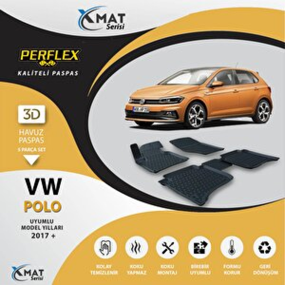 Perflex Paspas 3d Havuzlu X-mat Polo 2017+ Araca Özel Paspaslar Fiyatı