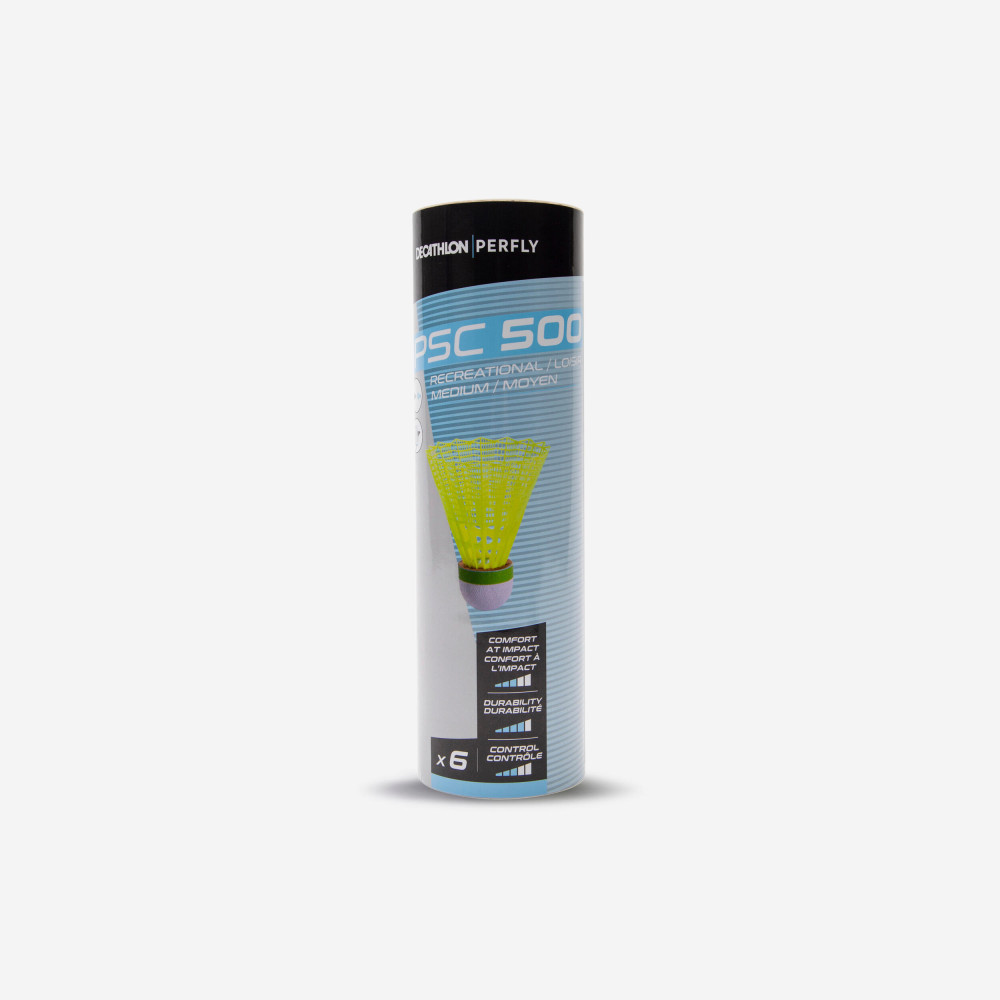 Perfly Badminton Topu - Orta Boy - 6'Lı Paket - Sarı - Psc 500 Toplar Fiyatı