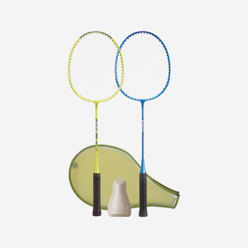 Perfly Yetişkin Badminton Raket Seti - Sarı/Mavi - Fun Br130 Ad Diğer Fiyatı