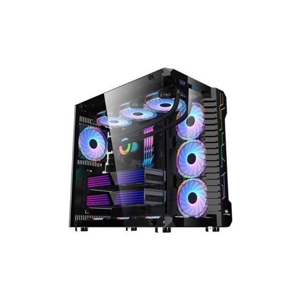 Performax Warmech Siyah Temp. Cam Rgb Atx Kasa 6*12 Rgb Fan PC Kasaları Fiyatı