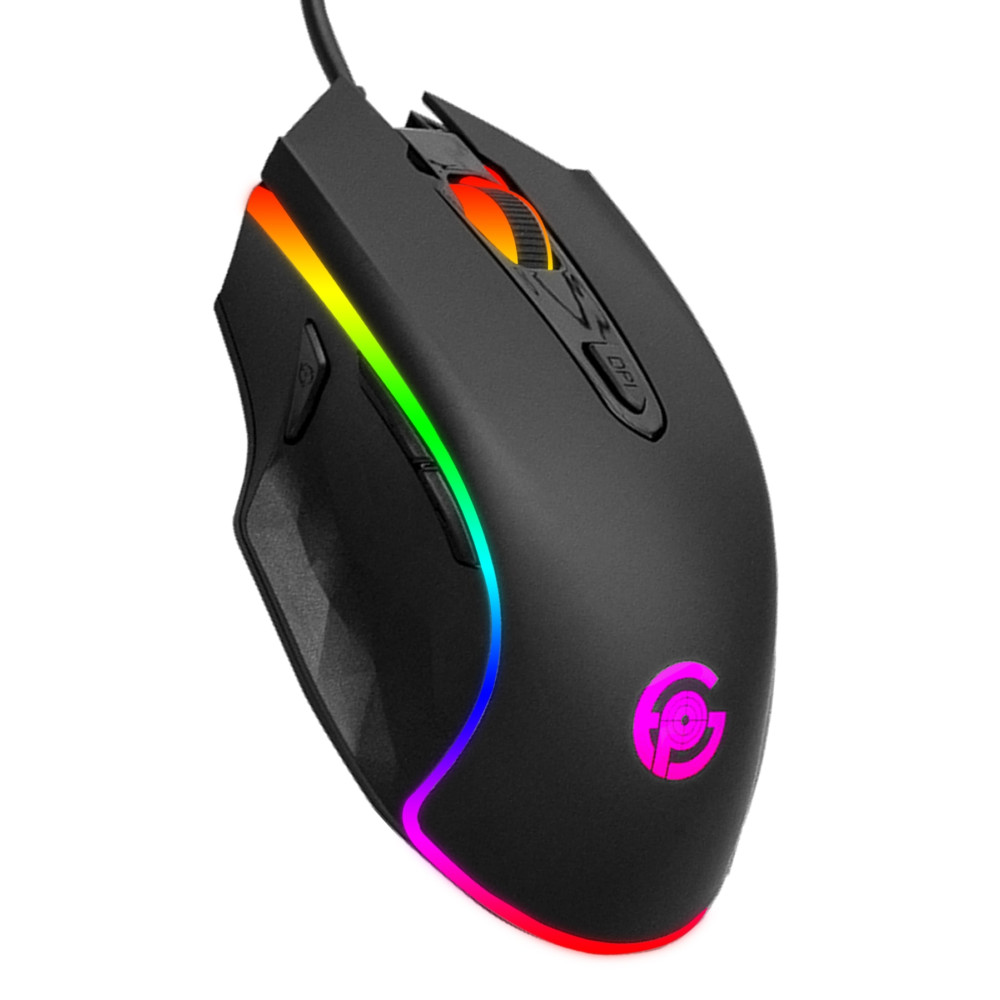 Performax Xorak Makrolu 8000Dpi Rgb Ledli Gaming Oyuncu Mouse Siyah 7 Tuşlu Oyuncu Mouse Fiyatı