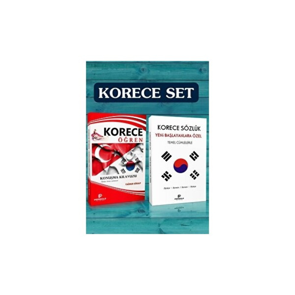 Pergole Yayınları Korece Öğren Seti 2 Kitap Yabancı Dil Öğretici Kitaplar ve Eğitim Setleri Fiyatı