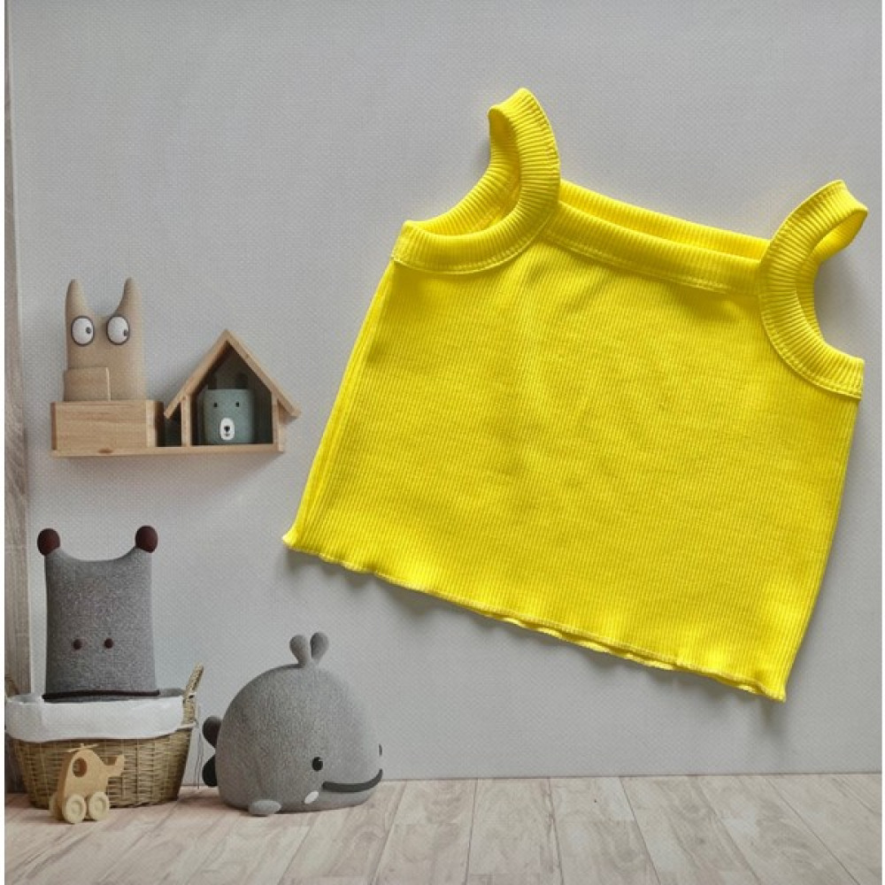 Peri Masalı Aksesuar Kız Bebek / Çocuk Kalın Askılı Crop Kız Çocuk T-shirt Fiyatı
