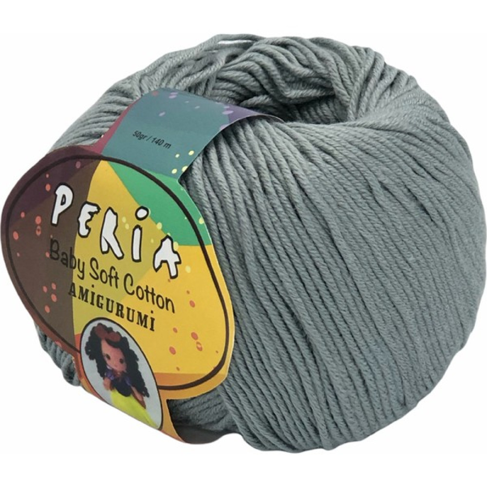 Peria Baby Soft 07 Gri - Amigurumi Punch Ipi - 36 Oto Boyaları Fiyatı