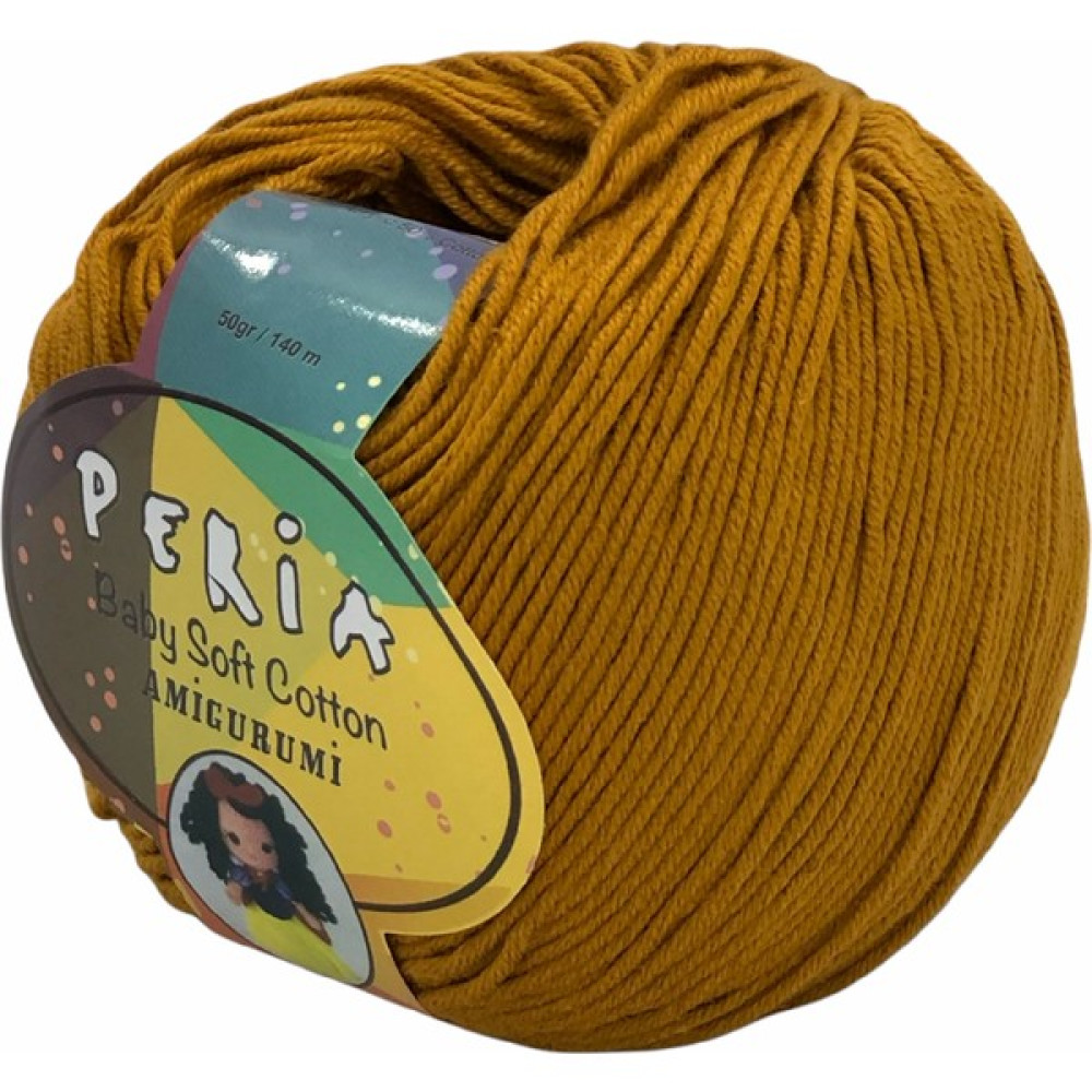 Peria Baby Soft 60 Koyu Hardal - Amigurumi Punch Ipi - 15 Oto Boyaları Fiyatı