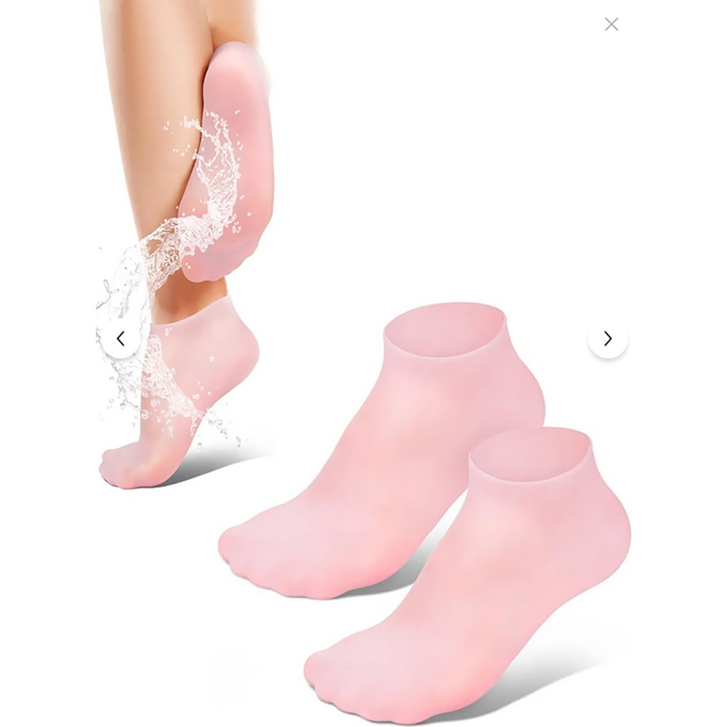 Periboia Topuk Çatlaklarına Karşı Silikon Jel Ayak Nemlendirici Maske Spa Bakım Çorabı Ayak Bakım Çorap - 35 - 40 - 1 Çift Diğer Fiyatı