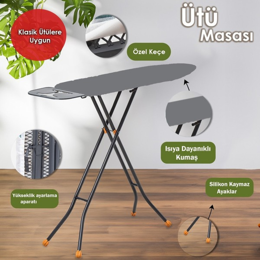 Perilla Alsu Orta Boy Ütü Masası 33X97 cm - 33 x 97 cm Oto Boyaları Fiyatı