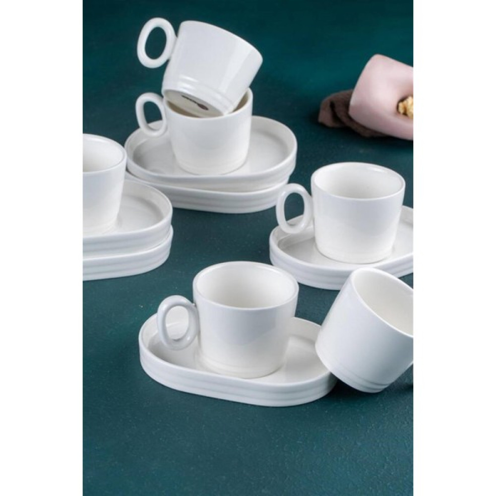 Perla 6 Kişilik Porselen Çay / Nescafe Fincan Takımı Fincan / Bardak / Kahve Takımı Fiyatı