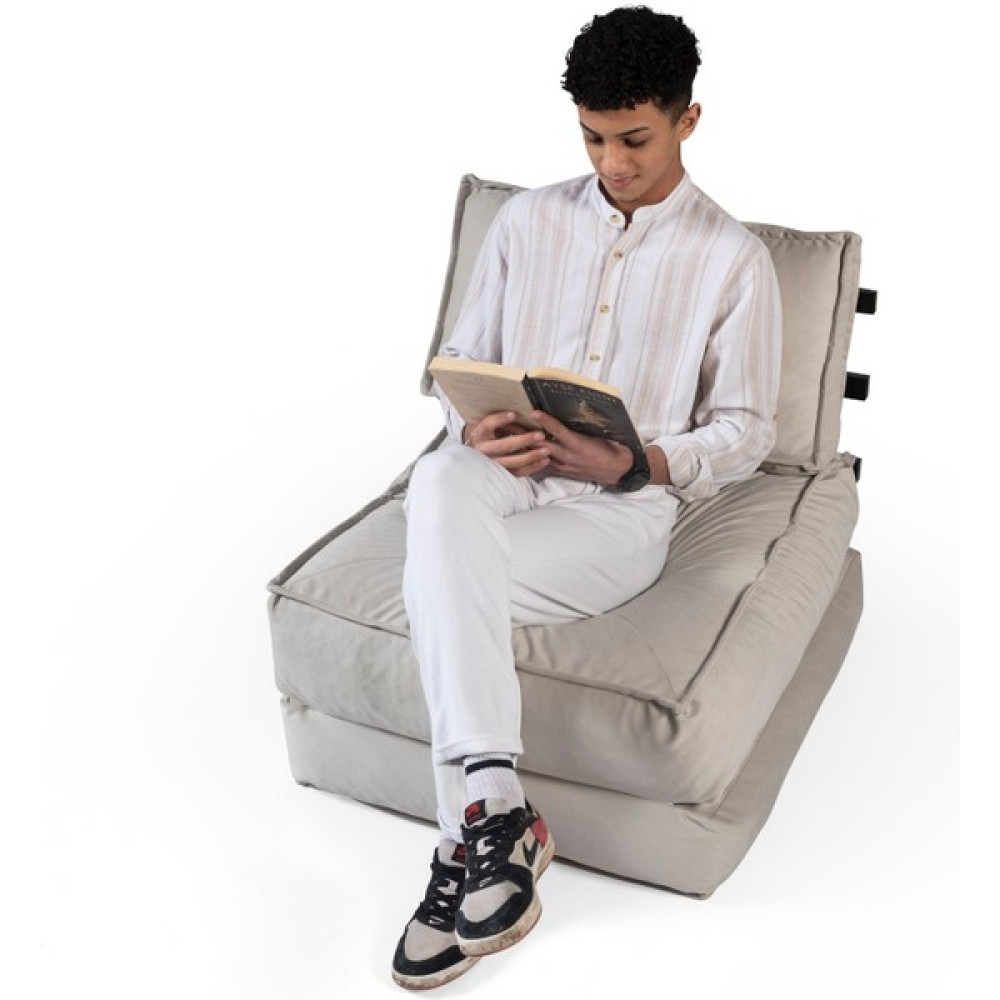 Perla Sofa Alfano Katlanır, Yataklı , Uzanmalı ,Tekli Koltuk - Krem Tekli Koltuk & Berjer Fiyatı