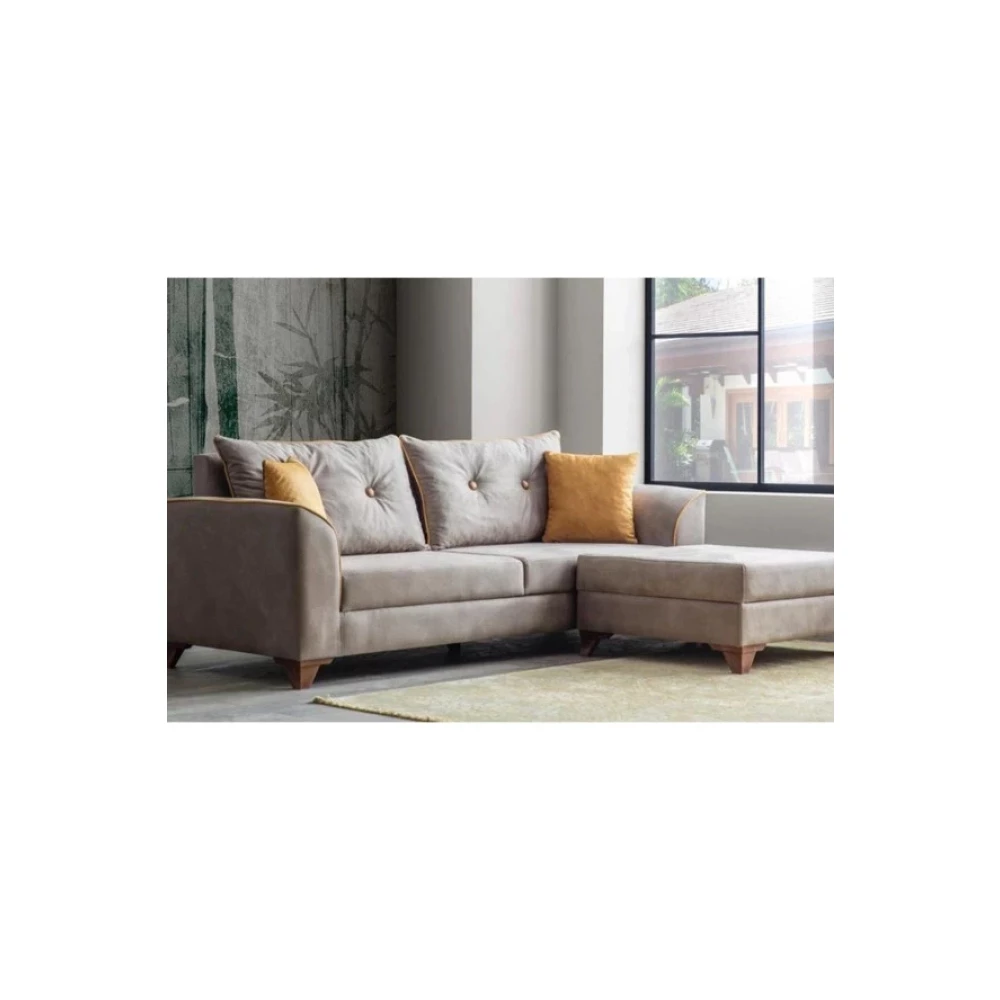 Perla Sofa Azra Kose Takimi Vizon Köşe Takımı / Seti Fiyatı