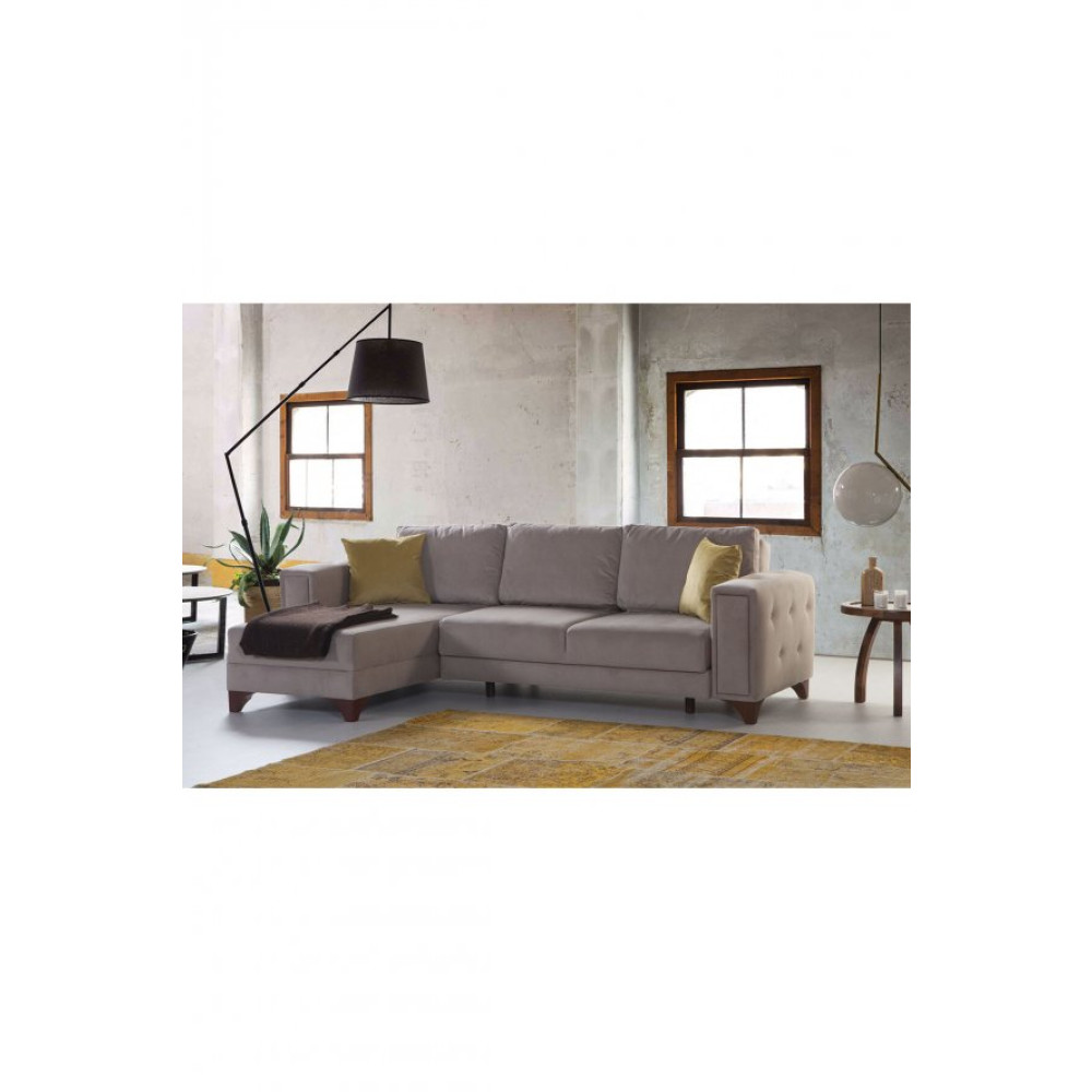 Perla Sofa Freda Yatakli Sandikli Kose Takimi Kahve Köşe Takımı / Seti Fiyatı