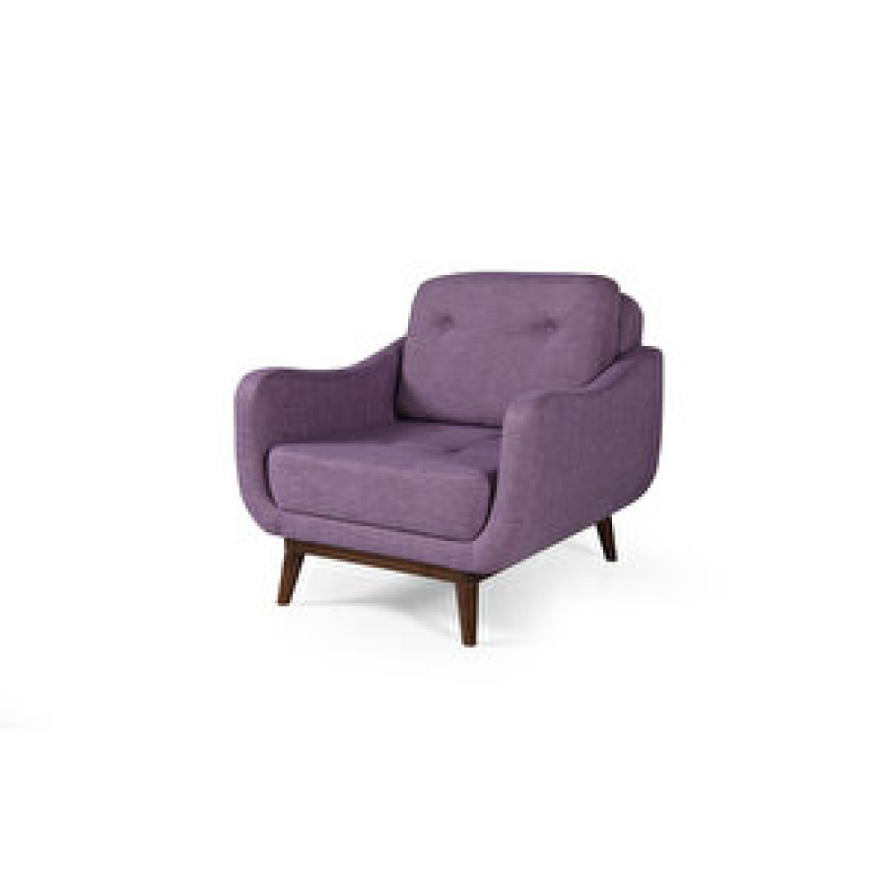Perla Sofa Nelson Berjer Keten Mor Tekli Koltuk & Berjer Fiyatı