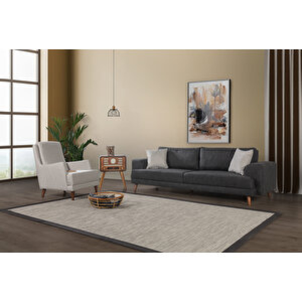 Perla Sofa Nobi̇s Yatakli Koltuk Takimi Keten Antrasi̇t Koltuk Takımı / Seti Fiyatı