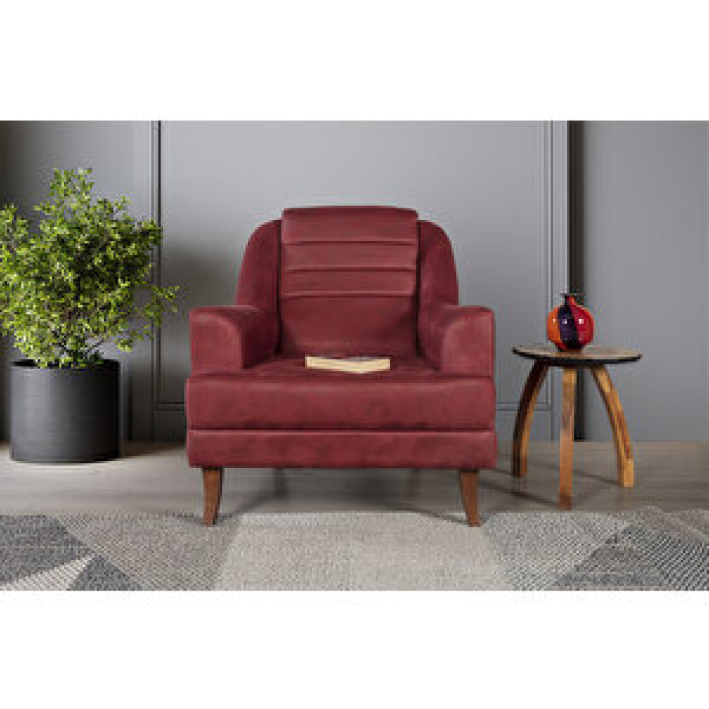 Perla Sofa Petra Berjer Bora Bordo Tekli Koltuk & Berjer Fiyatı