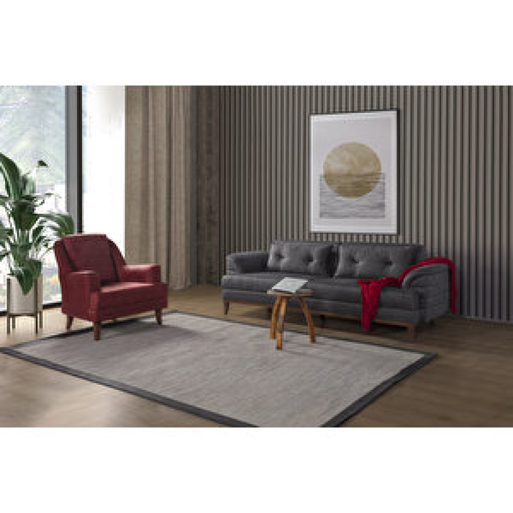 Perla Sofa Petra Koltuk Takımı Bora Antrasit Koltuk Takımı / Seti Fiyatı