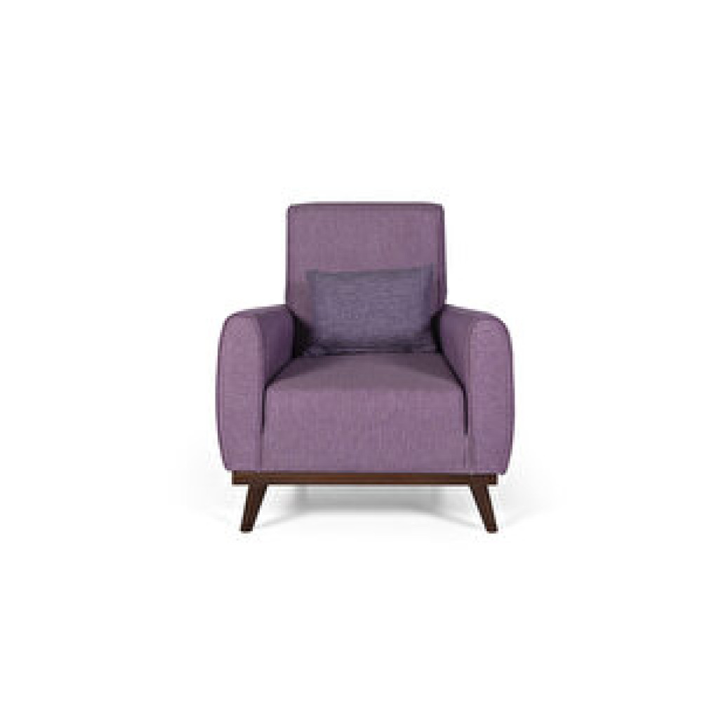 Perla Sofa Seneca Keten Berjer Mor Tekli Koltuk & Berjer Fiyatı
