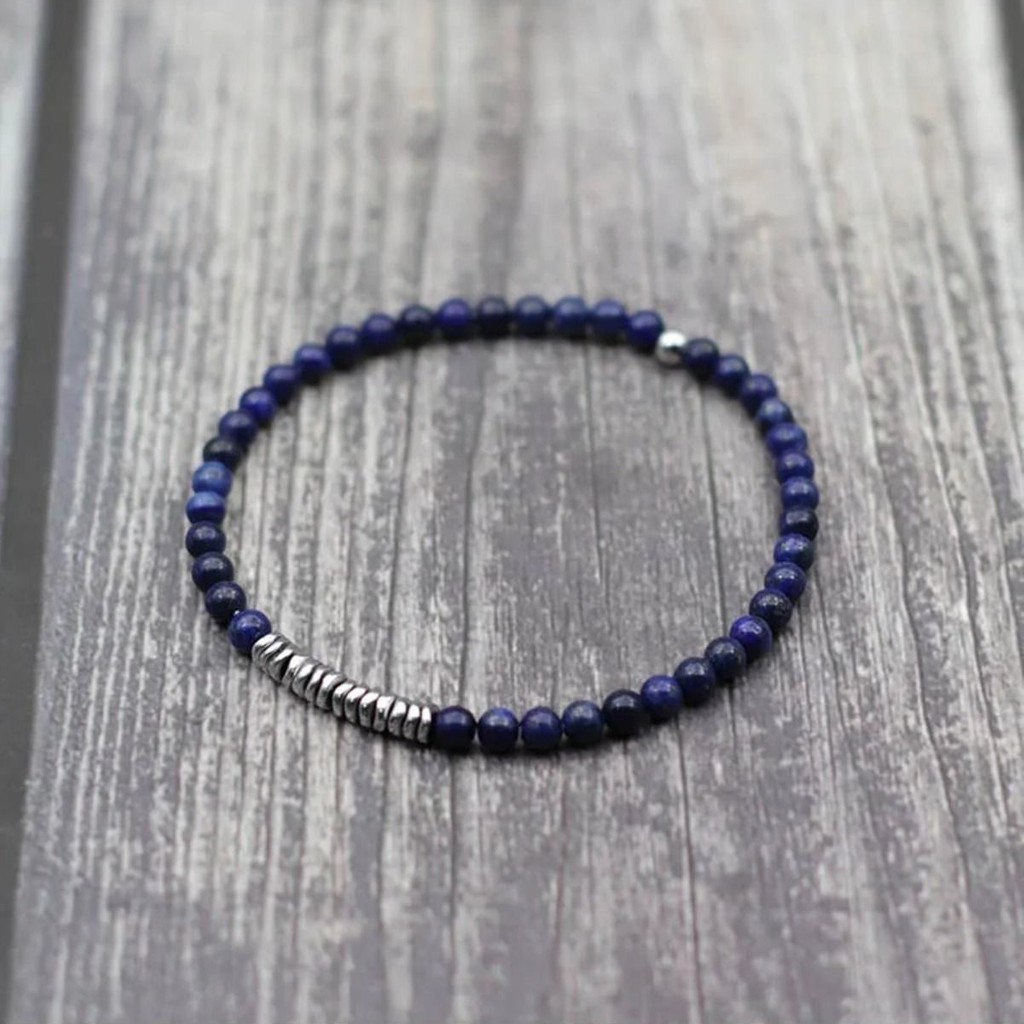 Perlavita Lapis Hematit Bileklik - Doğal ve Şık Kombin Tamamlayıcı 4mm - 18 - 21 cm - Renkli Diğer Fiyatı