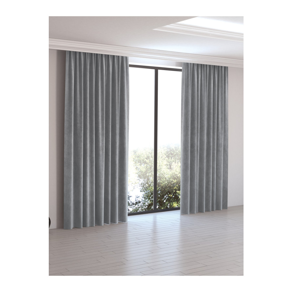 Perle Home Daily Series Açık Gri Ada Fon Perde 400 x 260 Beden Fon Perde Fiyatı