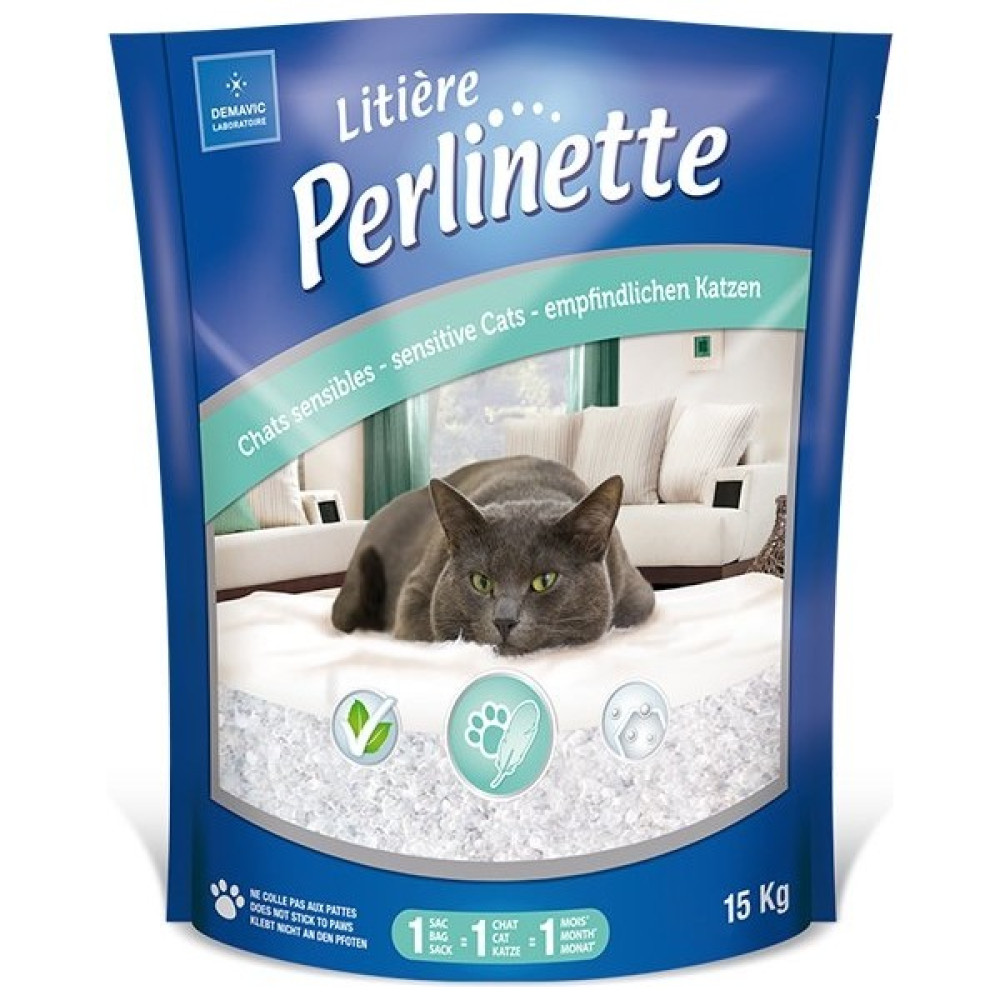 Perlinette Cat Adult Sensitive Hassas Kristal Kedi Kumu 15 kg Evcil Hayvan Ürünleri Fiyatı